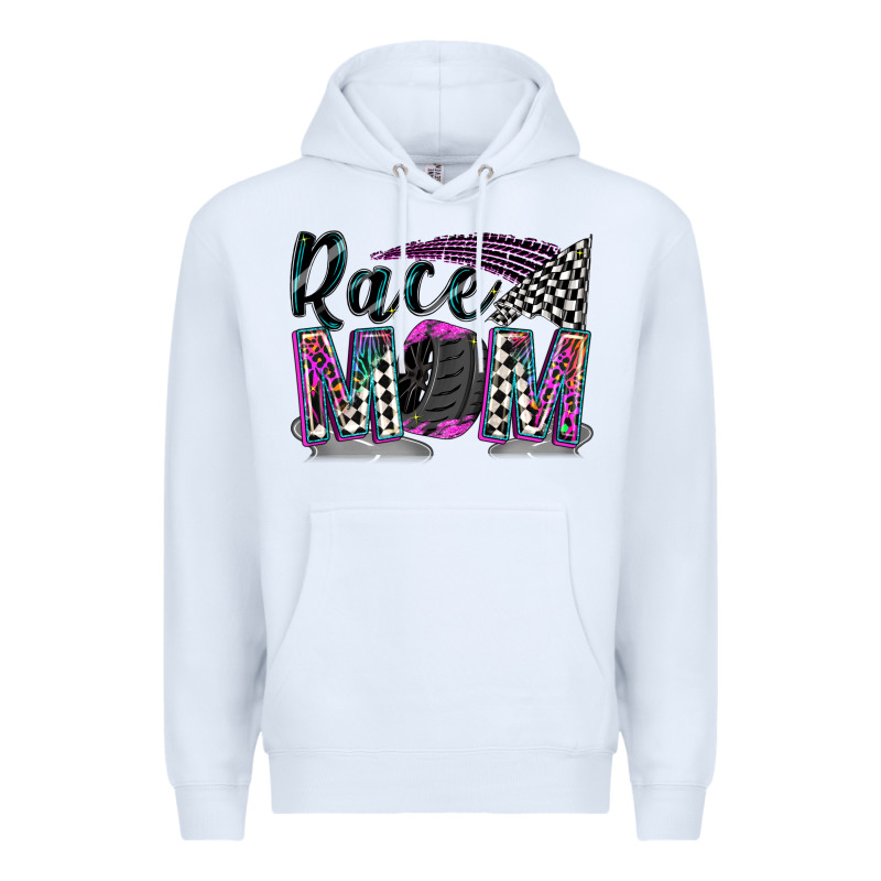 Race Mom Premium Hoodie by Zillion Design Studio | Teevron