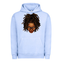 Pigment Grape Ice afro locs messy bun Urban Hoodie - texasbilliewilder