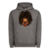 Pigment Tornado afro locs messy bun Urban Hoodie - texasbilliewilder