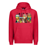 Cardinal pet groomer coffee cups Premium Hoodie - Zillion Design Studio