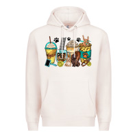 Pale Pink pet groomer coffee cups Premium Hoodie - Zillion Design Studio