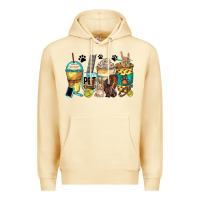 Pina Colada pet groomer coffee cups Premium Hoodie - Zillion Design Studio