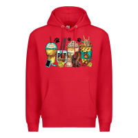 Red pet groomer coffee cups Premium Hoodie - Zillion Design Studio