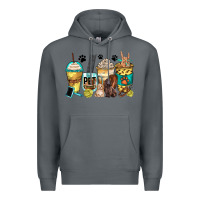 Rock pet groomer coffee cups Premium Hoodie - Zillion Design Studio