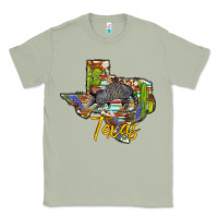 Matcha texas map armadillo Classic Tee - BarkalooDesign