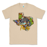 Mushroom texas map armadillo Classic Tee - BarkalooDesign