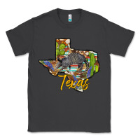 Smoke texas map armadillo Classic Tee - BarkalooDesign