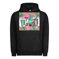 Pigment Black nurse coffee cups Urban Hoodie - Zillion Design Studio
