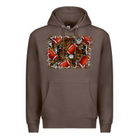 Coffee christmas football Premium Hoodie - RanaPortraitStore