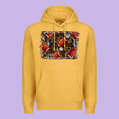 Christmas Football Premium Hoodie Designed By Ranaportraitstore
