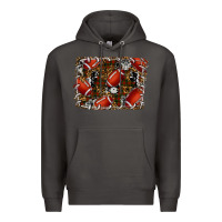 Smoke christmas football Premium Hoodie - RanaPortraitStore