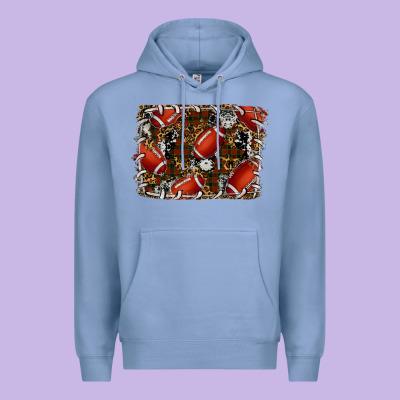 Christmas Football Premium Hoodie Designed By Ranaportraitstore
