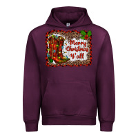 Mauve Wine merry christmas yall Urban Hoodie - RanaPortraitStore