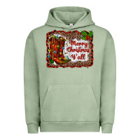Pigment Oil Green merry christmas yall Urban Hoodie - RanaPortraitStore