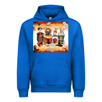 Cobalt harry coffee cups Urban Hoodie - Zillion Design Studio