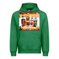 Emerald harry coffee cups Urban Hoodie - Zillion Design Studio