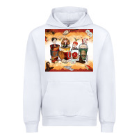 White harry coffee cups Urban Hoodie - Zillion Design Studio