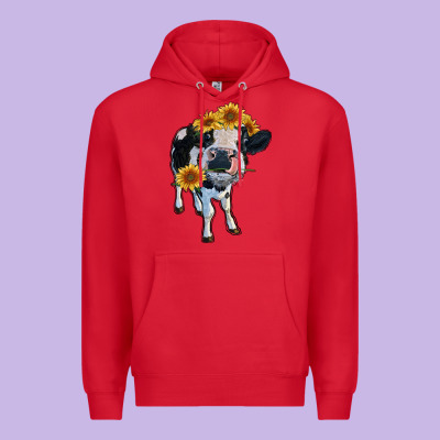 Heifer Cow Premium Hoodie Designed By Ranaportraitstore