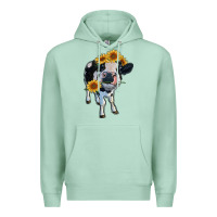 Seafoam heifer cow Premium Hoodie - RanaPortraitStore