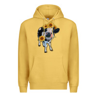 Antique Gold heifer cow Premium Hoodie - RanaPortraitStore