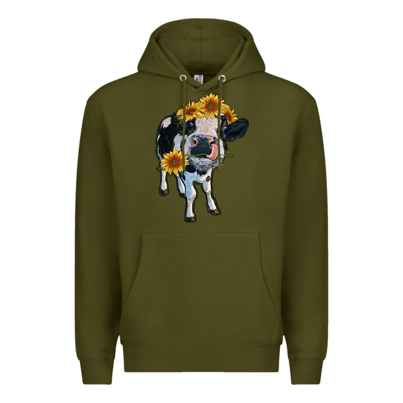 Heifer Cow Premium Hoodie by RanaPortraitStore | Teevron