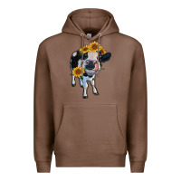 Chestnut heifer cow Premium Hoodie - RanaPortraitStore
