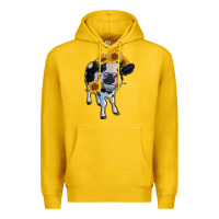 Lemon heifer cow Premium Hoodie - RanaPortraitStore