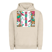 Pigment French Oak nurse Urban Hoodie - Zillion Design Studio