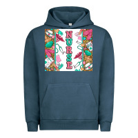 Pigment Midnight Navy nurse Urban Hoodie - Zillion Design Studio
