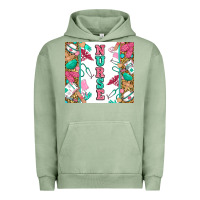 Pigment Oil Green nurse Urban Hoodie - Zillion Design Studio