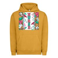 Pigment Peanut Butter nurse Urban Hoodie - Zillion Design Studio