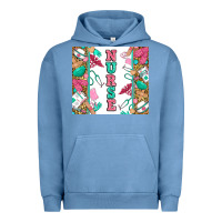 Pigment Pebble Blue nurse Urban Hoodie - Zillion Design Studio