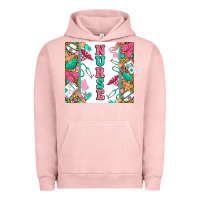 Pigment Salmon nurse Urban Hoodie - Zillion Design Studio