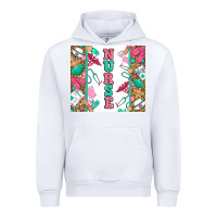 White nurse Urban Hoodie - Zillion Design Studio
