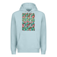 Blue Mist mama mama mama mama Premium Hoodie - Zillion Design Studio