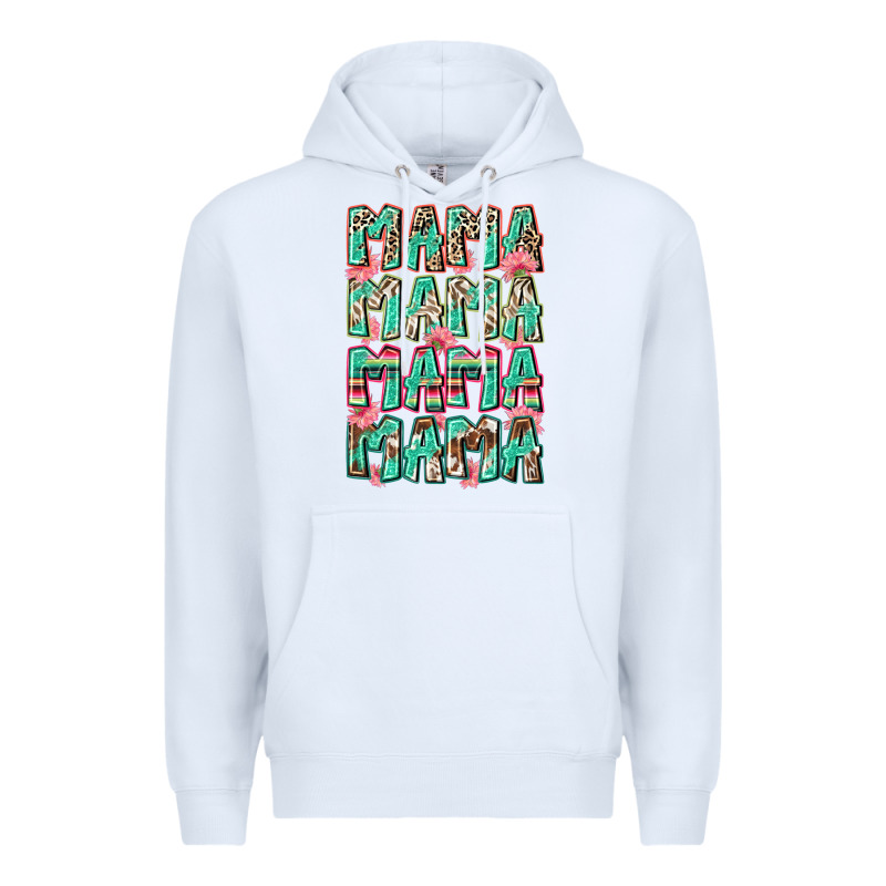 Mama Mama Mama Mama Premium Hoodie by Zillion Design Studio | Teevron