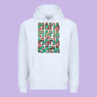 Mama Mama Mama Mama Premium Hoodie Designed By Zillion Design Studio