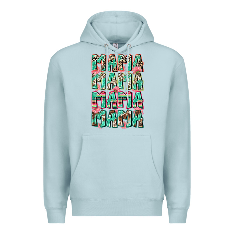 Mama Mama Mama Mama Premium Hoodie by Zillion Design Studio | Teevron
