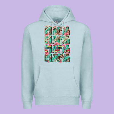 Mama Mama Mama Mama Premium Hoodie Designed By Zillion Design Studio