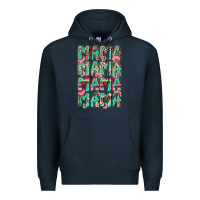 Navy mama mama mama mama Premium Hoodie - Zillion Design Studio