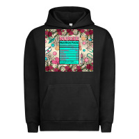 Pigment Black nurse nutrition facts Urban Hoodie - Zillion Design Studio