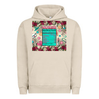 Pigment French Oak nurse nutrition facts Urban Hoodie - Zillion Design Studio