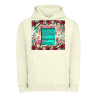 Pigment Pistachio nurse nutrition facts Urban Hoodie - Zillion Design Studio