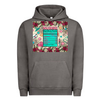 Pigment Tornado nurse nutrition facts Urban Hoodie - Zillion Design Studio