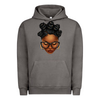 Pigment Tornado afro woman with bantu knots Urban Hoodie - texasbilliewilder