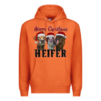 Carrot merry christmas heifer Premium Hoodie - RanaPortraitStore