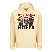 Pina Colada merry christmas heifer Premium Hoodie - RanaPortraitStore