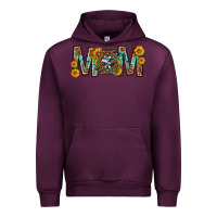 Mauve Wine mom with aztec mothers day Urban Hoodie - texasbilliewilder