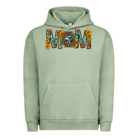 Pigment Oil Green mom with aztec mothers day Urban Hoodie - texasbilliewilder