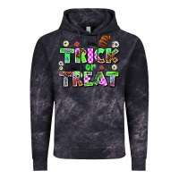 Cloud Black trıck or treat Vintage Hoodie - AdoDesignShop